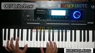 Teclado Kurzweil KP110 Sonidos de piano  SNR Pianista 🎹 [upl. by Karlen]