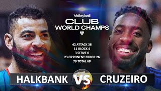 Halkbank Spor Kulübü vs Sada Cruzeiro Volei  Volleyball Club World Championship 2023 [upl. by Daphie30]