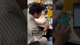 Check if someones tracking you😨😭 tracking phonehack [upl. by Duane691]