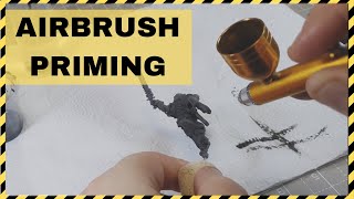 Airbrushing Basics  Priming [upl. by Philemol176]