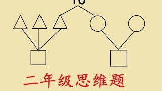 二年级思维训练：孩子喜欢做，家长不会做 [upl. by Rosecan580]