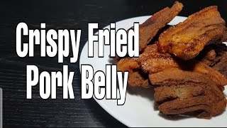 Fried Pork Belly  Fried Liempo [upl. by Celestyna266]