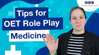 How to PASS the OET Speaking Role Play DOCTORS [upl. by Merce]