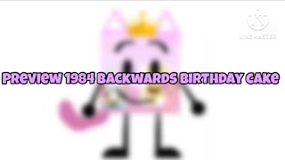 Preview 1984 backwards birthday cake [upl. by Talyah]