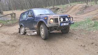 Lada Niva torsen diagonal test [upl. by Aleet]