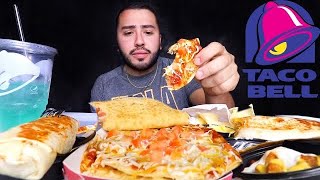 MUKBANG TACOBELL EATING SHOW • NACHOS BURRITOS QUESADILLAS [upl. by Duong]