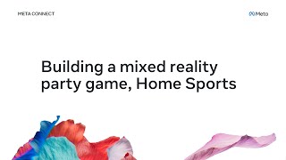 Building a Mixed Reality Party Game Home Sports [upl. by Adnamas]