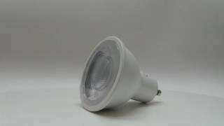 Lampadina gu10 led 6W PAR16 220V Lampadine led gu10 da 6watt Silamp [upl. by Mandeville121]