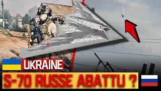 LE TOUT NOUVEAU DRONE DE COMBAT RUSSE DÉTRUIT EN UKRAINE  PAR LES RUSSES [upl. by Devonna482]