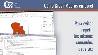 Corelcreate a macro  Crear una macro en Corel [upl. by Varini]