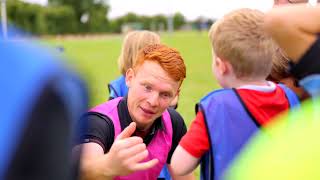 Charitable Foundations Summer Rugby Camp at Witney RFC [upl. by Yraccaz]