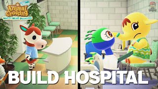 How To Build A Hospital in Happy Home Paradise Animal Crossing New Horizons [upl. by Aala]