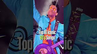 Top 10 Iconic 80s Songs top10 top10hits 80smusic [upl. by Anwahsit]