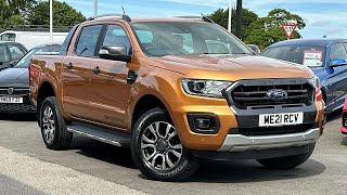 Used Ford Ranger 20 EcoBlue Wildtrak Auto 4WD  Motor Match Stafford [upl. by Artimas]