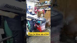 Cant inflate tire No problem mechanic [upl. by Jennilee]