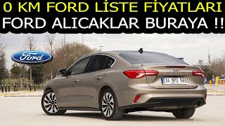 0 KM Ford Otomobilleri Liste Fiyatları İnceleme quotEn Mantıklı Araçlarquot2024 [upl. by Edra117]