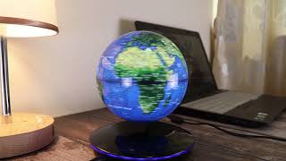 JOWHOL Magnetic Levitation Floating Globes with 6in Illuminated Globe [upl. by Lrad332]