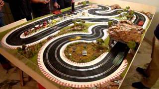 Slot Cars MiniTrack NINCO Digital 180cmx250cm [upl. by Sabra]