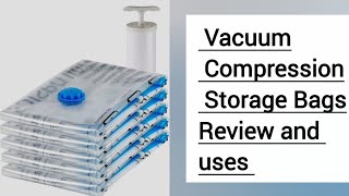 Vacuum Compression storage bags Reviews and uses [upl. by Phelps]