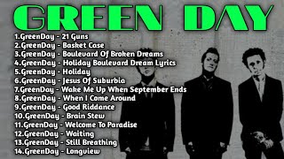 Best Song Green day  Green day full album terbaik [upl. by Nayk]