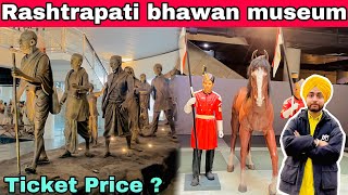 Rashtrapati Bhawan museum Delhi  Rashtrapati bhavan museum ticket price  full tour [upl. by Shellans]