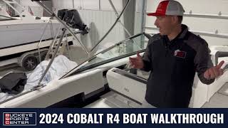 2024 Cobalt R4 Boat Walkthrough [upl. by Springer]