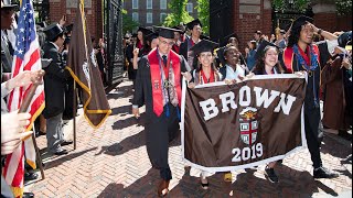 Procession 2019  Brown University Commencement amp Reunion [upl. by Ellened]