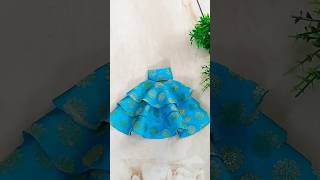 3Layered Skirt Cutting Tricks for Beginnerssewingtutorial viralvideo viralshorts [upl. by Seagraves]