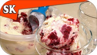 RED VELVET CAKE ICE CREAM  Make Your Own [upl. by Neersin]