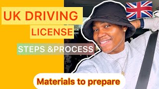 HOW TO APPLY FOR UK PROVISIONAL DRIVING LICENCE AS AN IMMIGRANT stepbystep tutorial [upl. by Asiole]