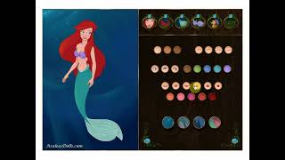 Mermaid Princess Dress up Game Walkthrough [upl. by Charmine]