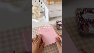 journal with me✨  scrapbooking diary journaling [upl. by Faydra]