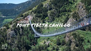 4K Andorra Walks  Pont Tibetà Canillo [upl. by Dlnaod]