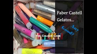 FaberCastell Gelatos What To Do With Them [upl. by Eilliw845]