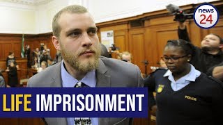 It was a cold blooded murder Watch the moment Henri van Breda is sentenced [upl. by Onibag]