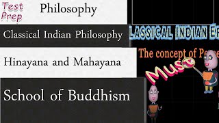 Hinayana and Mahayana School of Buddhism Classical Indian Philosophy Philosophy [upl. by Akihsan]