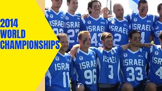 Yalla Israel Lacrosse  Checking in at the 2014 World Championships [upl. by Akisey]