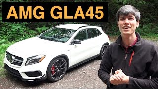 2015 MercedesBenz GLA45 AMG  Review amp Test Drive [upl. by Mihe]