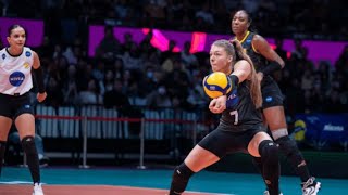 RED ROCKETS X PRAIA CLUBE AO VIVO COM IMAGENS  MUNDIAL DE CLUBES DE VÔLEI FEMININO [upl. by Sou]