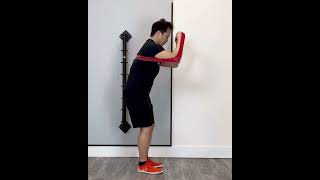 Serratus Scoop  scapular protraction exercise for serratus anterior muscle [upl. by Sophie767]