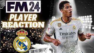 🎁FM24 Real Madrid Player Reactionzimsmulaa [upl. by Eudo848]