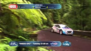 FIA ERC  SATA Rallye Açores 2014  After SS15 [upl. by Ruford]