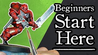 COMPLETE Beginners Guide To Miniature Painting [upl. by Hester68]