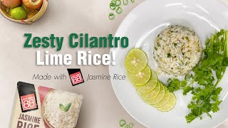 KITCHEN88 Jasmine Rice  Cilantro Lime Rice Recipe [upl. by Ahseirej]