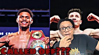 SHAKUR STEVENSON VS WILLIAM ZEPEDA CALLED OFF… [upl. by Stuart]