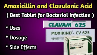 Amoxicillin and Clavulonic Acid Tablets Uses Dosage and Side effects [upl. by Newnorb]