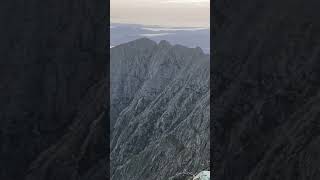 Knife’s Edge of Katahdin at sunrise [upl. by Omoj]