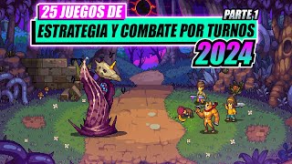 ⚔ 25 Mejores Juegos de ESTRATEGIA POR TURNOS para 2024 parte 1  Links Top COMBATE TÁCTICO [upl. by Helene642]