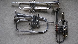 Trumpet Cornet amp Flugelhorn A Comparison [upl. by Frodin]