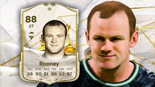 88 Icon Rooney Player Review  EA FC 24 [upl. by Tenaj229]